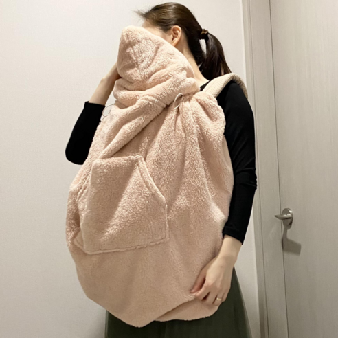 베어베어 아기띠워머 아기망토 바람막이, 베이지 아기띠바람막이 베어베어 아기띠워머 아기망토 바람막이, 베이지 아기띠바람막이