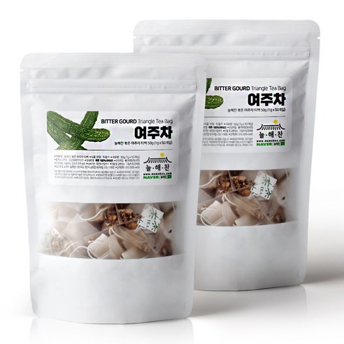 건강을 담은 한 잔의 여유, 늘해찬 볶은 국산 여주차