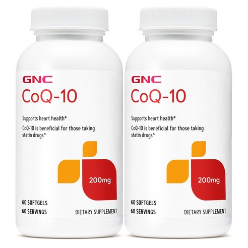 GNC CoQ-10 200mg 소프트젤, 30개입, 1개, 30정