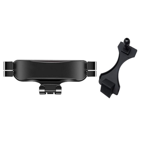 Xzante 자동차 전화 홀더 공기 배출구 휴대 탐색 Mercedes-Benz C-Class GLC W205 X253 2019-2020 용 블랙, 검은 색