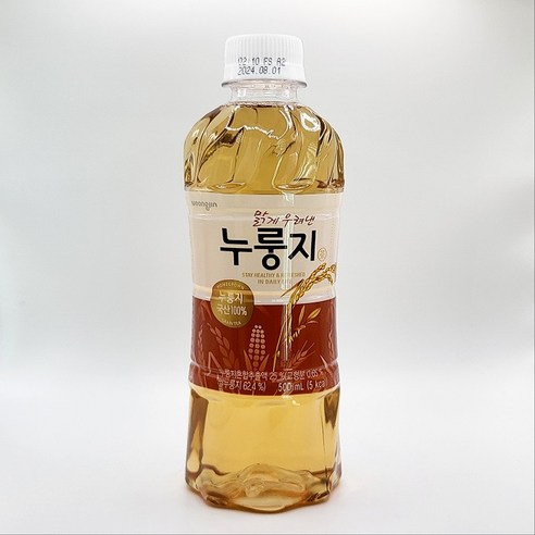 웅진 맑게 우려낸 누룽지 차, 500ml, 192개