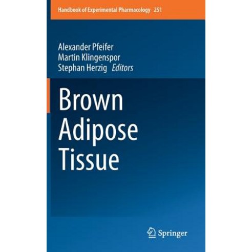 (영문도서) Brown Adipose Tissue Hardcover, Springer, English, 9783030105129