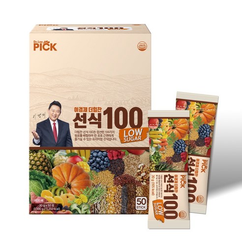 활력 넘치는 하루를 위한 건강한 선택, 이경제 더힘찬선식 100