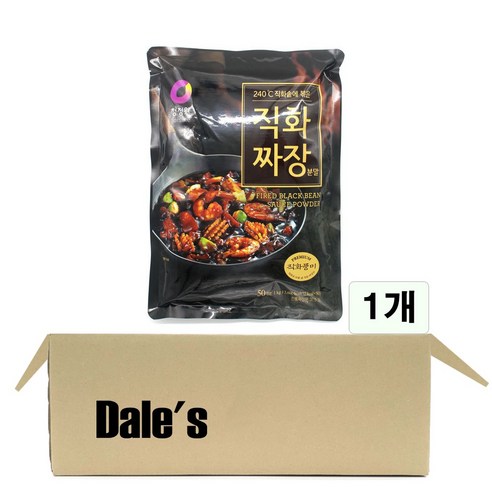 데일즈기획 대상 청정원 직화 짜장, 1개, 1kg