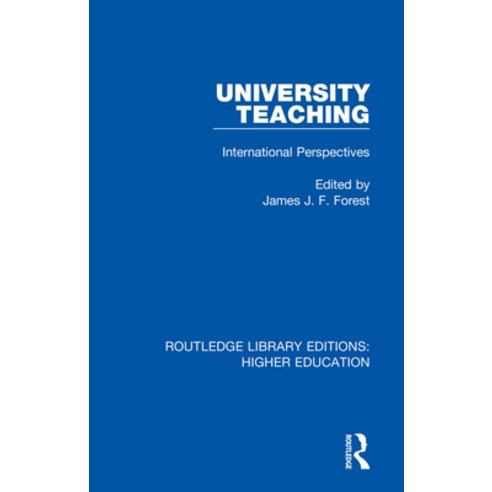 (영문도서) University Teaching: International Perspectives Paperback, Routledge, English, 9781138311053
