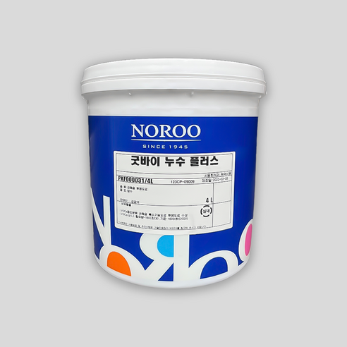 욕실바닥 타일 외벽 베란다 친환경 침투성 방수 페인트 4L 노루페인트, 4000ml, 1개, 투명