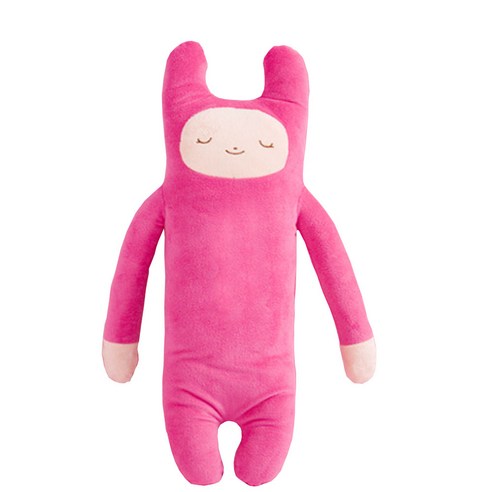 093토끼인형 애착인형쿠션, 1개, 핑크, 52cm