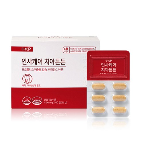 [비타트렌드] 인사케어 뼈와 치아에 도움되는 영양제, 1개, 60정