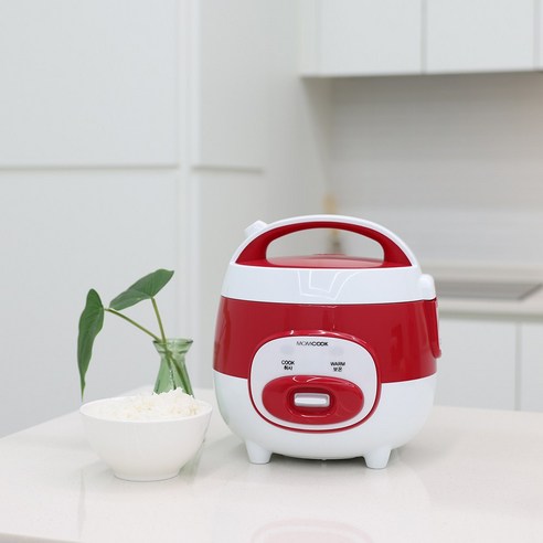 따뜻한 밥 한 그릇의 행복, 맘쿡 3인용 전기 보온 밥솥 DMC-0310R로 시작하세요!