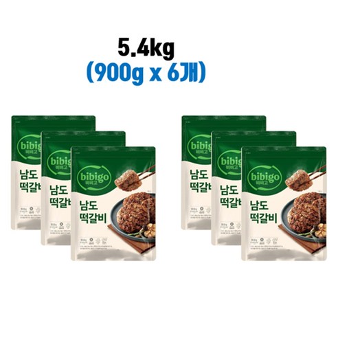 CJ 비비고 남도떡갈비, 450g, 3개