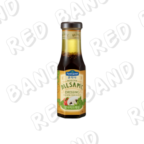 폰타나 발사믹 드레싱, 270g, 6개입