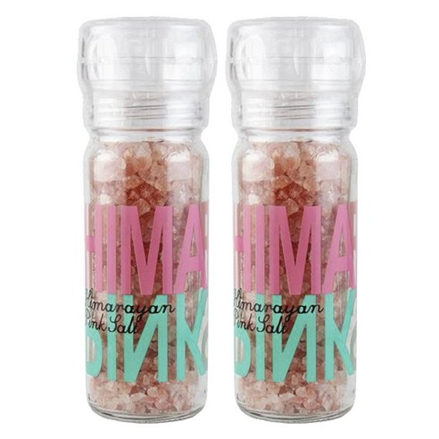 Spice Up 히말라야 핑크 솔트, 110g, 2개