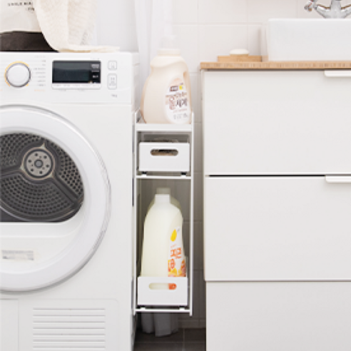 세탁실 공간을 아름답고 실용적으로 변신시키는 한샌홈