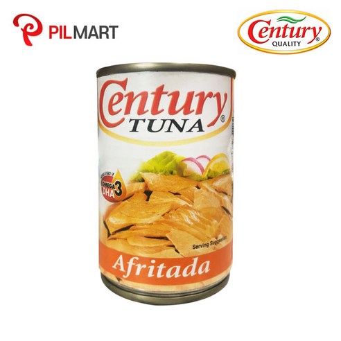 [philmart] Century Tuna Afritada 필리핀 센츄리 투나 아프리타다 155g, 1개