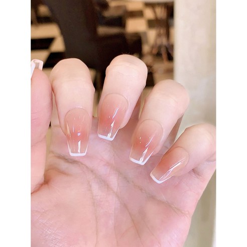 로딩 웨딩 셀프네일팁 붙이는 네일아트 15타입x10p, XS, 1개, 01타입(10p)