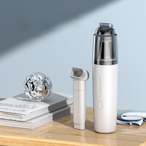 차량 구석구석, 일상 속 먼지까지 말끔하게! 무선 휴대용 진공청소기로 깨끗함을 더하다 스탠드충전살균청소기