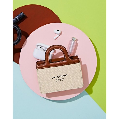 22FW [소소착장][PAPER 22] 브라운 핸들 포인트 플립 포켓 크로스백 JAWA2F501I1