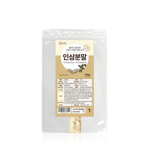 윤고집 국내산 인삼분말, 300g, 1개