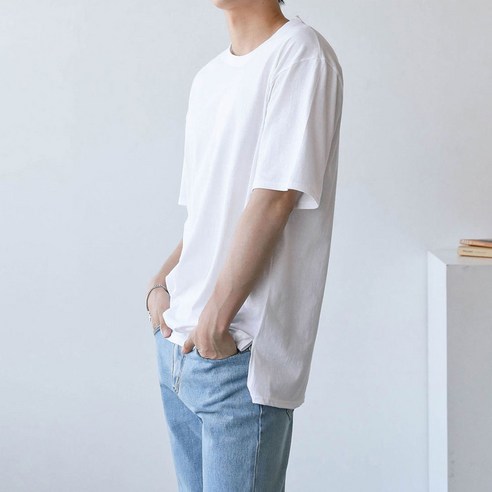 위드썸띵 2장묶음 덤블워싱 레이어드 반팔티 위드썸띵 2장묶음 덤블워싱 레이어드 반팔티