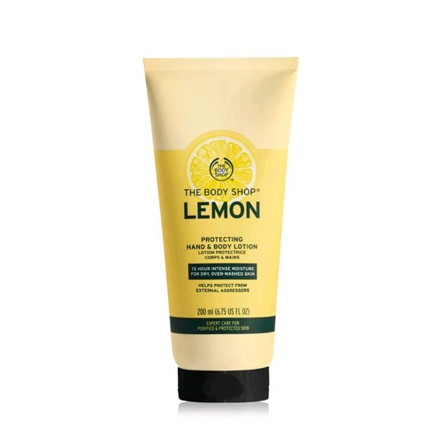 더바디샵 레몬 프로텍팅 핸드 앤 바디 로션, 200ml, 1개