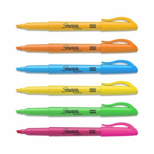 샤피 포켓 형광펜: 언제 어디서든 편리한 형광펜