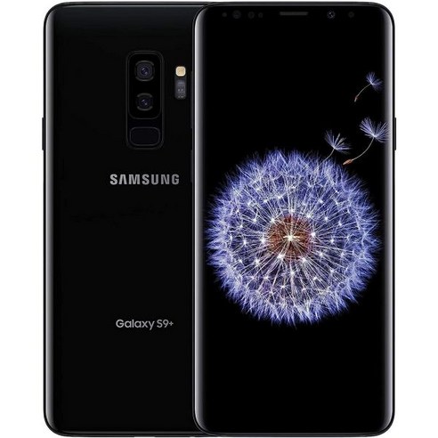 SAMSUNG Galaxy | S9 + Plus G965U 64GB 풀 언락 리뉴드 코랄블루, Blackk