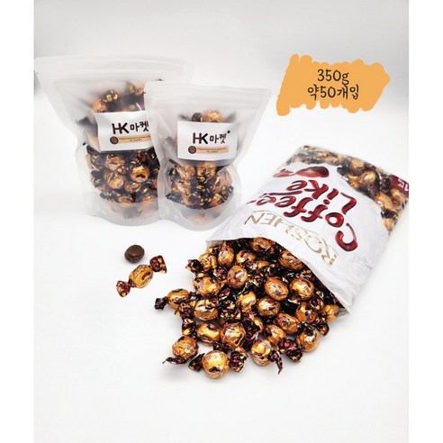 ROSHEN 커피 라이크 캔디 개당 중량 × 수량, 350g × 1개 섬네일