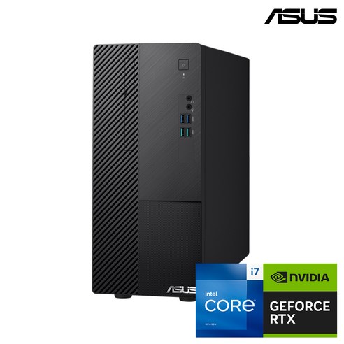 ASUS S500ME 인텔 i7 13세대 RTX4060 고사양 게이밍 컴퓨터 본체 사무용 가정용 PC 업무용 데스크탑, WIN11 Home, 512GB, 32GB