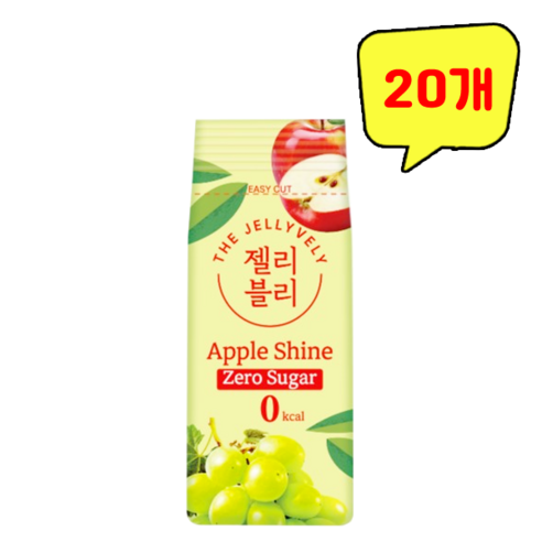 MDS 젤리블리 제로슈거 애플샤인 젤리