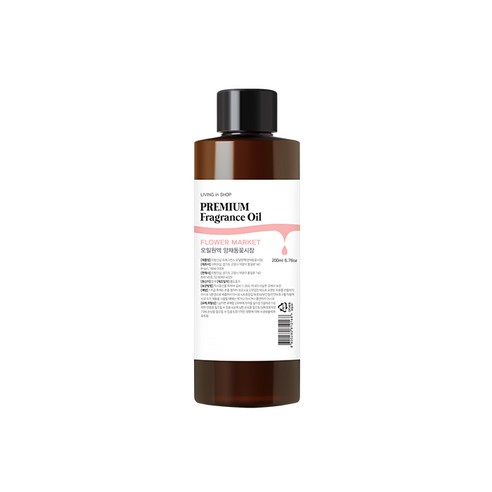 리빙인샵 LIVINGinSHOP 프래그런스 오일 원액, 1개, 200ml, 양재동꽃시장