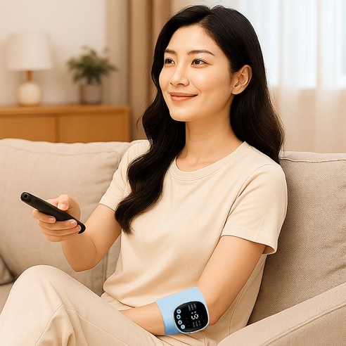 "찌릿한 고통, 이제 안녕! 라이프엠디 EMS 팔꿈치 마사지기로 되찾은 나의 일상" 팔꿈치마사지기