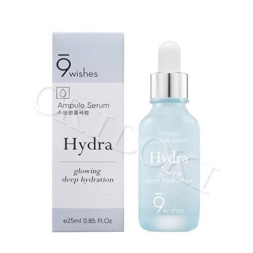   나인위시스 하이드라 스킨 수분 앰플 세럼, 25ml, 1개