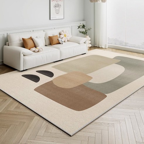 고급스러움과 실용성을 겸비한 특대형 극세사 매트