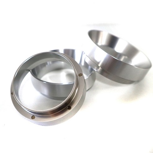 KATOO 스테인리스 자석 커피 포터필터 도징링 58mm, 1개, Silver