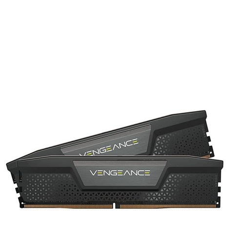 Corsair Vengeance DDR5 32GB(2x16GB) 6400MHz C32 인텔 최적화 데스크탑 메모리(온보드 전압 조절 맞춤형 XMP 3.0 프로파일 솔리드 알루미