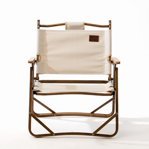 소소일상 캠핑 접이식 원목 커밋체어 캠핑의자 감성캠핑 폴딩 의자, 커밋체어/ 아이보리