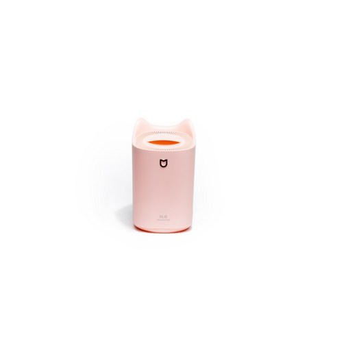 가습기 USB 디퓨저 가정용 사무실 공기 분무기, 핑크/핑크