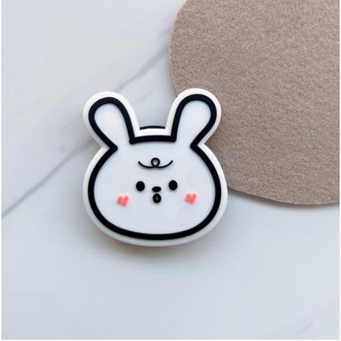 데이지 에어백 거치대 신축 부착식 핸드폰 버클 곰돌이 휴대폰 거치대 그립톡 22종, 3