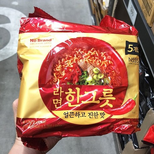 라면 한 그릇 얼큰 115g