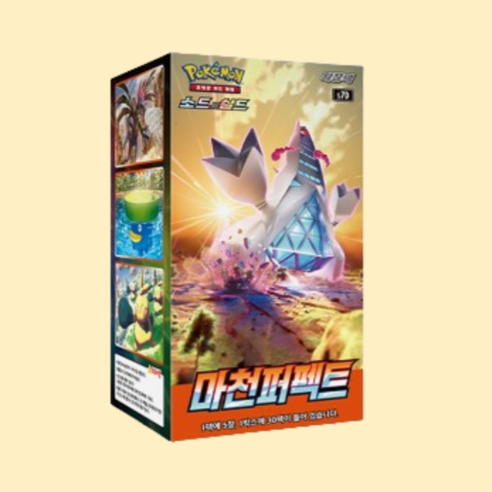 포켓몬스터 카드 마천퍼펙트 소드 실드 확장팩, 1개