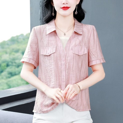 COSYEVNO 페이크 레이어드 셔츠: 여름날의 편안함과 스타일을 담다 쏘언니옷장