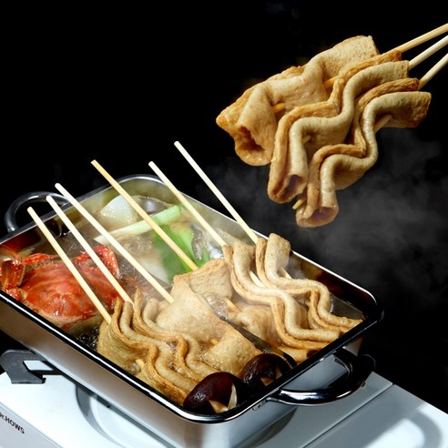 추억의국민학교떡볶이 꽃게육수 꼬치어묵탕 560g 1개
