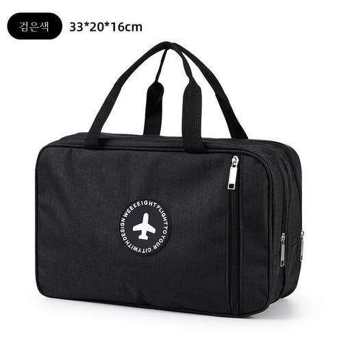ZZJJC 수영가방 건습분리보디백 여성스포츠가방 보디백 남수영가방 비치백 방수가방, 양이온 건습백 블랙
