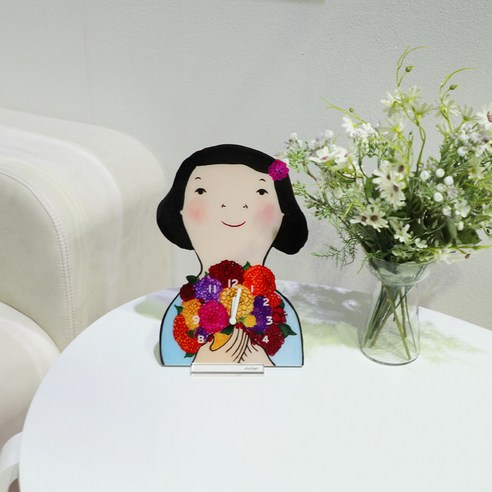 아티쉬 신혼부부 집들이 선물 무소음 인테리어 탁상시계, Special Day