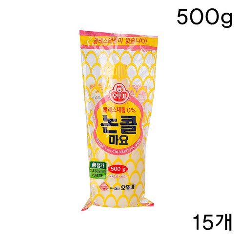 오뚜기 논콜마요, 500g, 15개