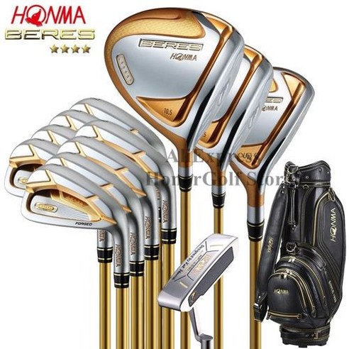 골프 클럽 전체 세트 HONMA S07 풀 incloud 드라이버 우드 아이언 퍼터 R 또는 S 플렉스 그라파이트 샤프트, 2.95 R No Bag