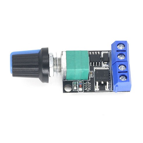 MINI PWM DC5V-16V 10A DC모터 LED 컨트롤러, 기본