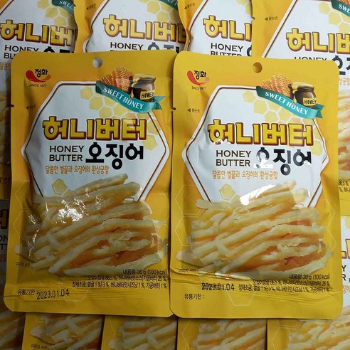 허니버터 오징어, 30g, 10개