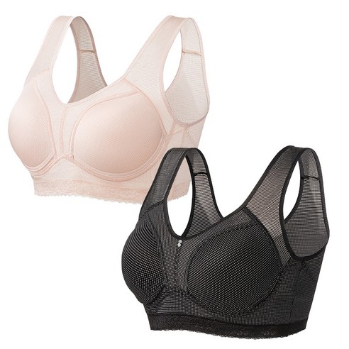 한미 인견 몰드 스포츠브라 2P