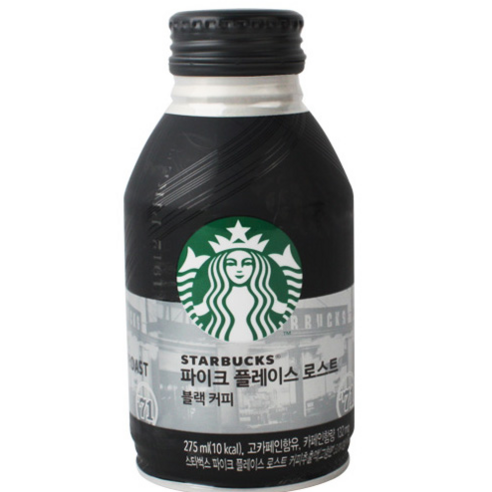 스타벅스 파이크 플레이스 블랙커피 275ml x 24병, 24개 스타벅스쿠폰